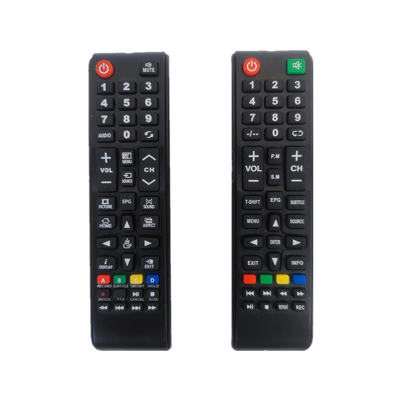 Mando a distancia universal para TV Control de infrarrojos inteligente inalámbrico para Samsung Televisor digital Smart LED HDTV - Kit de accesorios de TV negro