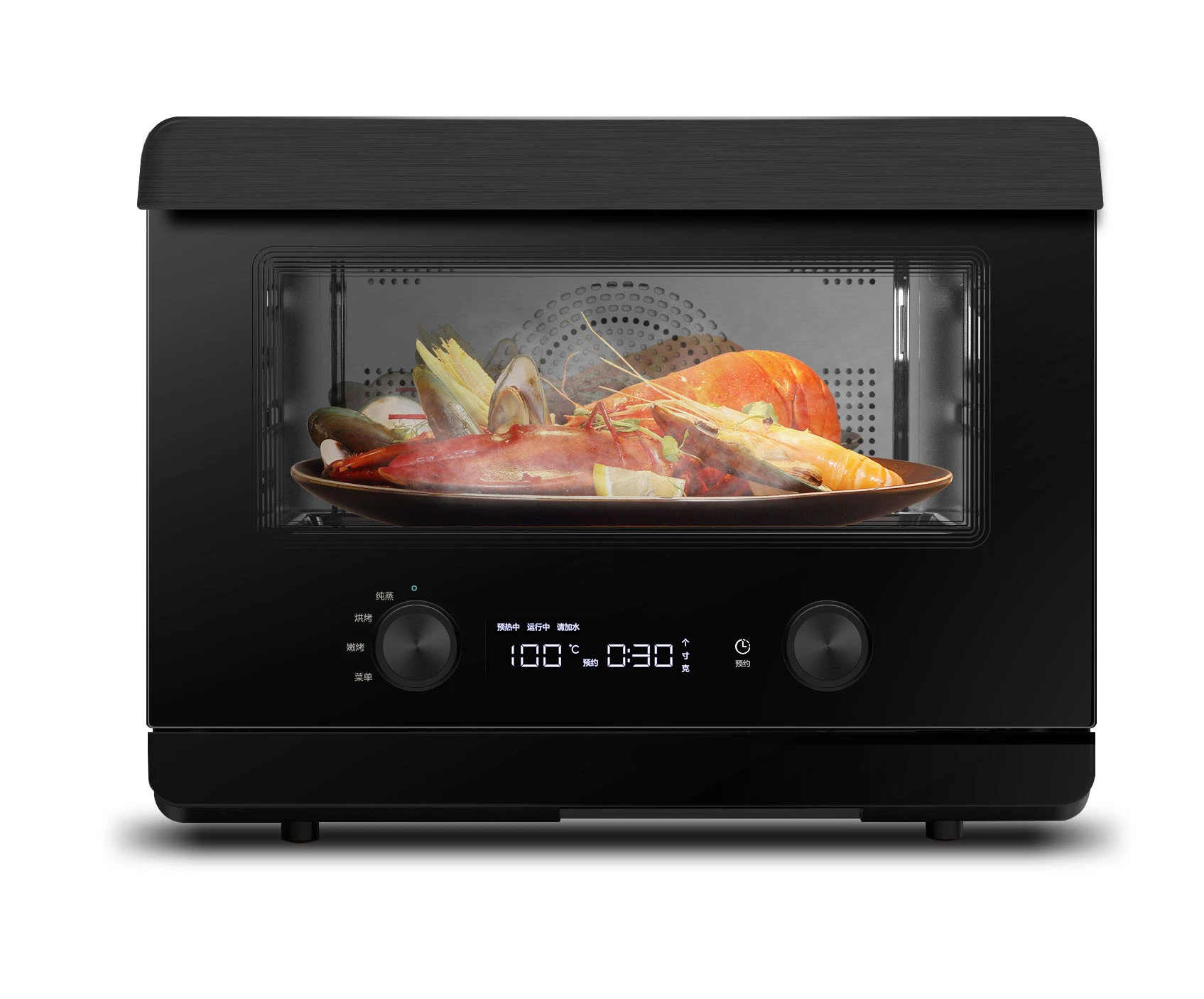 25L Mechanical Control LED Display Combi Convection Steam Oven