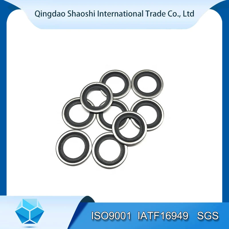 Shim Gasket Bonded Seal Coffee Color Flat Washer