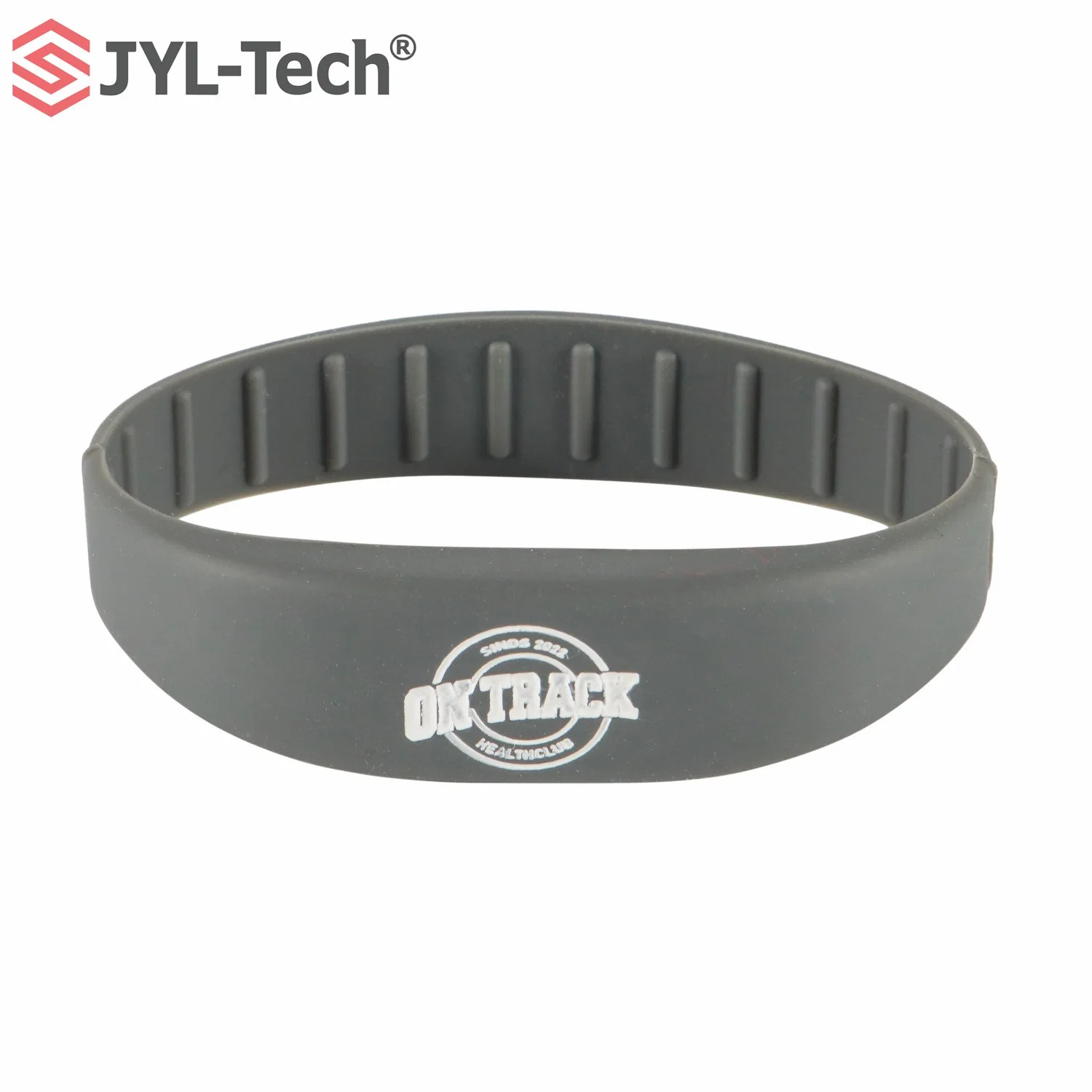 Closed Loop Type RFID Silicone Bracelet Custom NFC Silicone Wristband