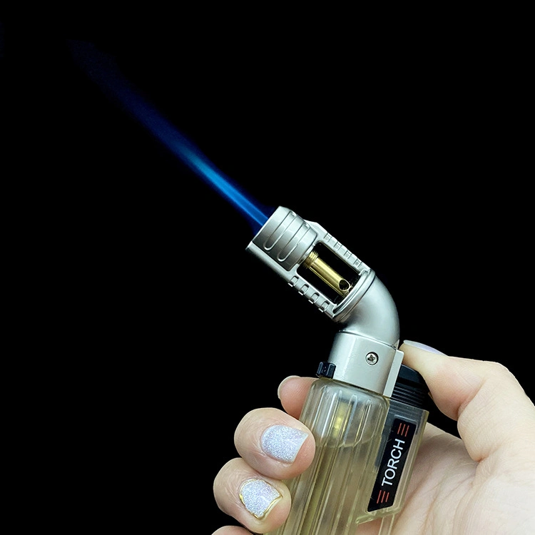 Creative Metal Blue Flame Torch Lighter Custom Elbow Spray Gun