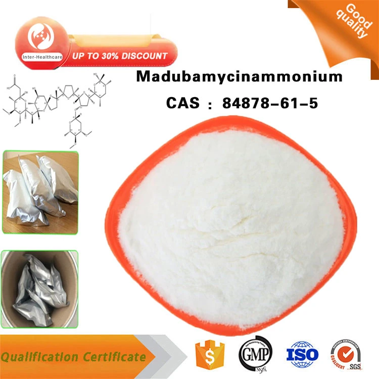 Venta Farmacéutica Química a granel Madubamycinammonium polvo CAS 84878-61-5 Madubamycinammonium