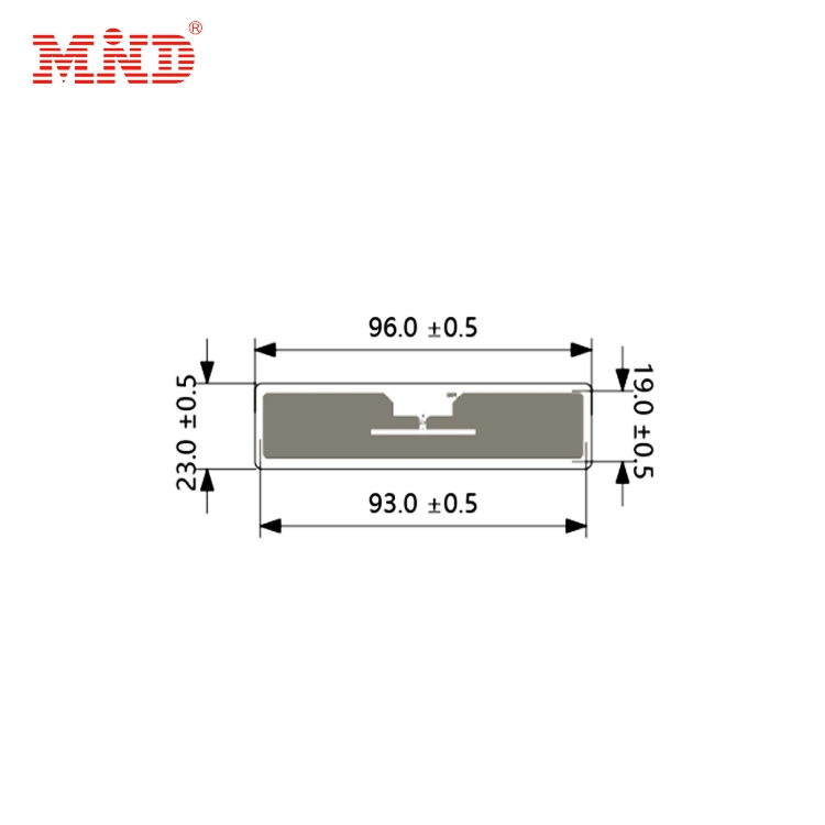 High Quality Printable Inventory Management Source Tracking Passive Smart RFID Label