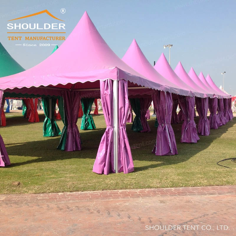 High-Peak Frame Outdoor Pagoda Tent for Event Party Wedding