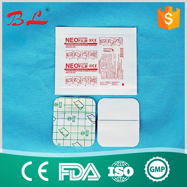 Medical Adhsive Sterile Waterproof Transparent Wound Dressing J03