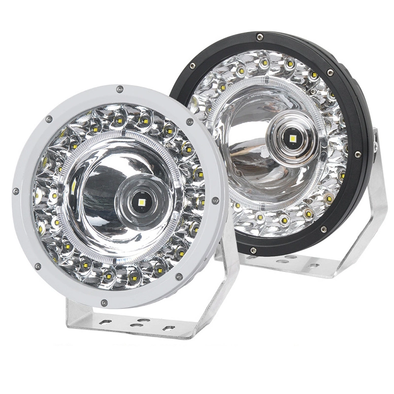 Car LED Auto Driving Lamp 9 Inch Round Work Light for Offroad