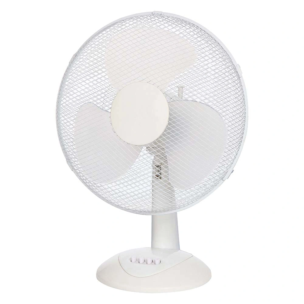 Simple Design White Departable Base 16inch Table Fan