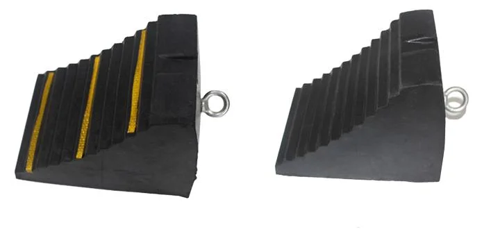 Factory Sale Plastic Curb Ramp Rubber Chock