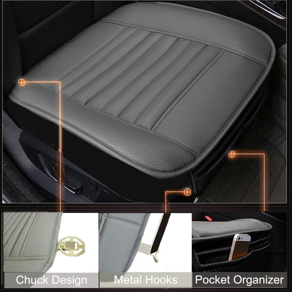 Car Interior Seat Covers Cushion Pad Mat Breathable 2PC