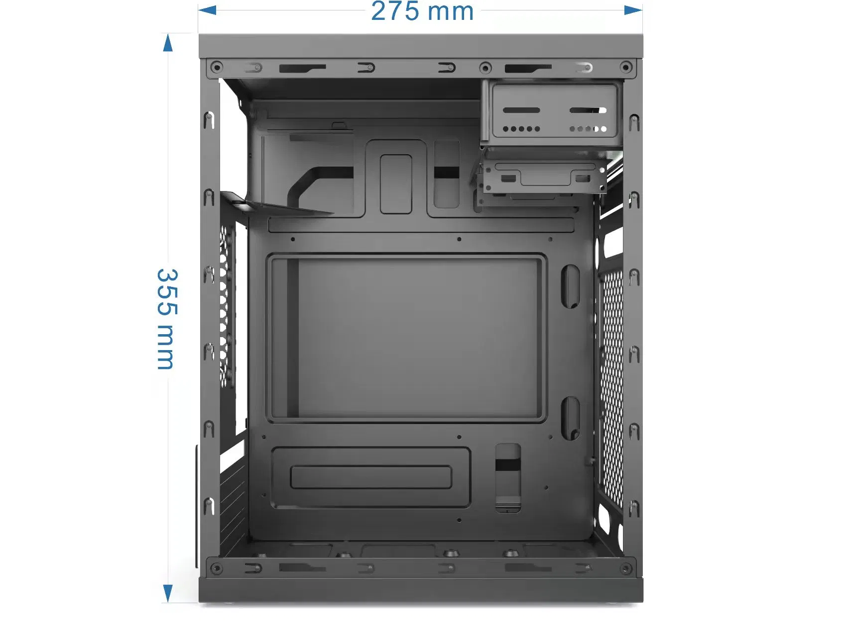 Les tours de cas d'ordinateur Ordinateur de bureau micro ATX cas