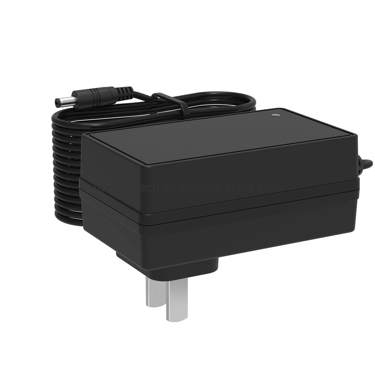 Chargeur universel de batterie Li-ion 4,2V 8,4V 12,6V 16,8V 1A 1,2A 1,5A 1,8A 2,0A avec adaptateurs secteur interchangeables pour le Royaume-Uni, l'Union européenne, les États-Unis et l'Australie.