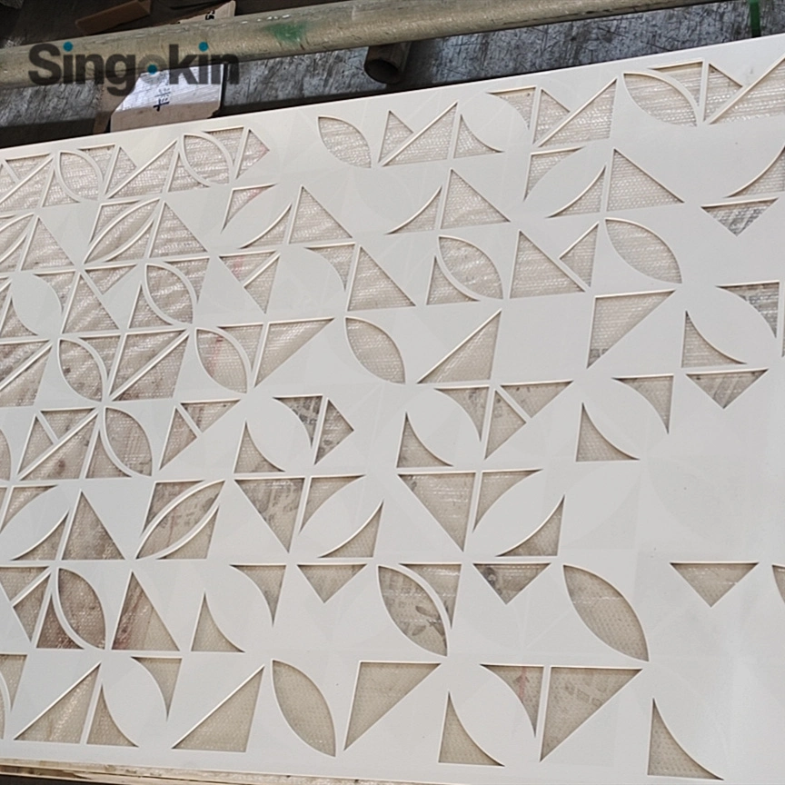 Factory Supply Shading Screens Laser Cutting Perforated Metal Panels