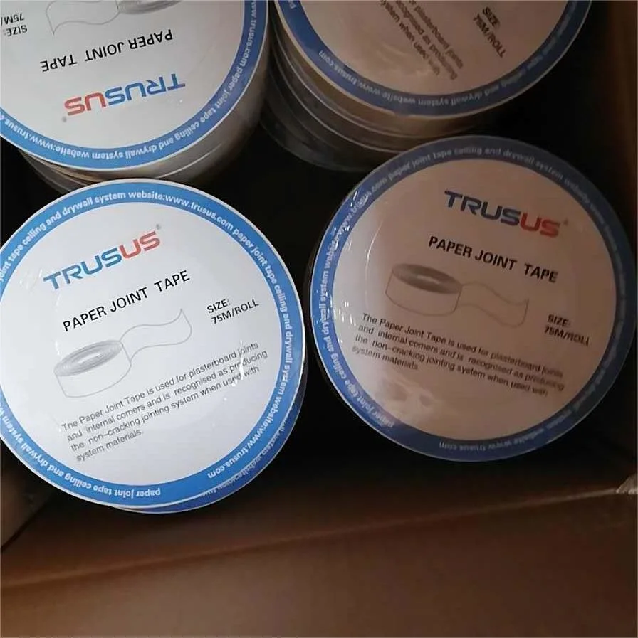 Drywall Gypsum Hot Sales Edge Board Non-Adhesive Joint Paper Tape