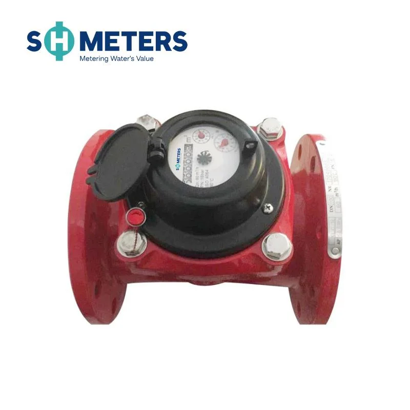 High Accuracy Class B Mechanical Flange Hot Woltman Water Meters