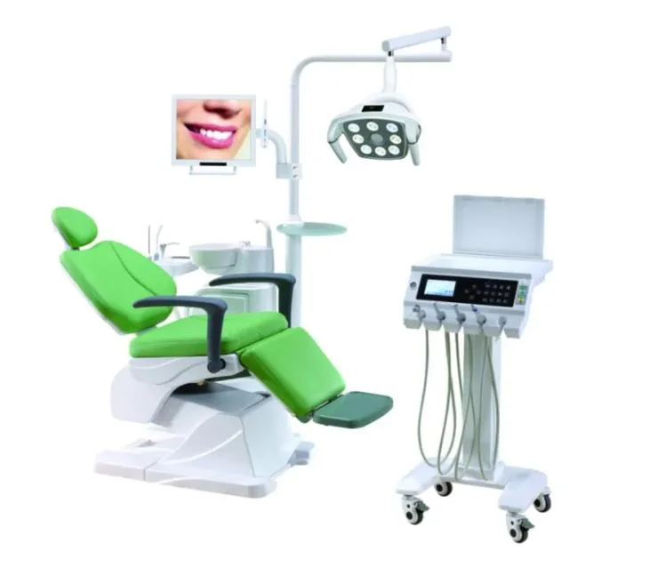 Precio de la Unidad Dental Portátil con Silla Dental Integral Aprobada por CE.