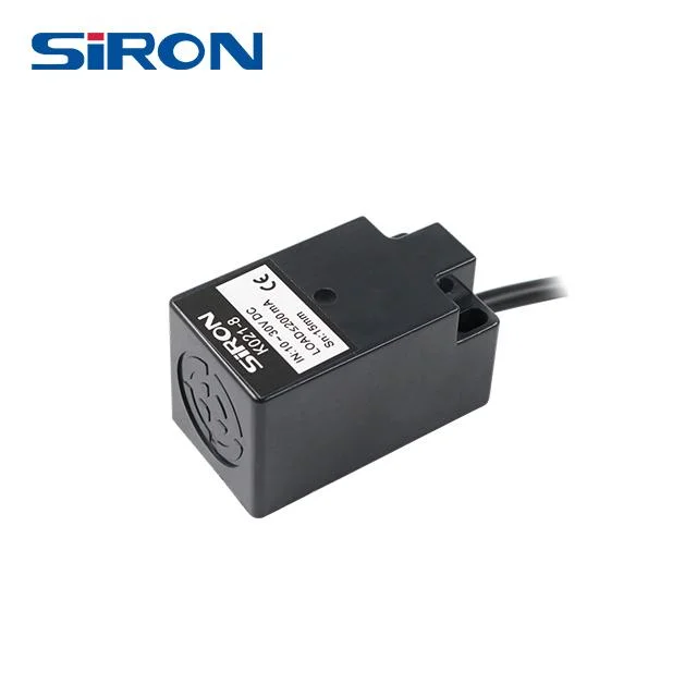 Siron Square K021-8 Proximity Switch 10-30VDC NPN PNP IP67 Square Inductive Proximity Sensor Detect Machine Tool Cutter Position