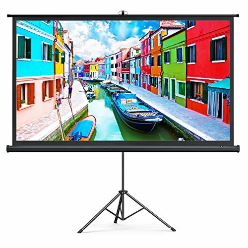 Mobile Portable Stand Tripod Projection Screen 200X200cm, Movie Screen