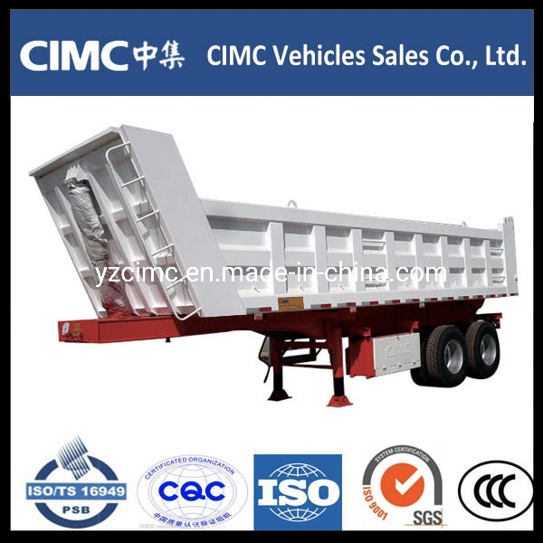 CIMC Flatbed Container Dump Tipper Regrigerator Low Bed Cement Fuel Tanker Semi Trailer