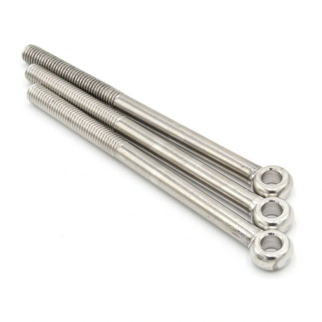 M10 X 70mm 304 Stainless Steel Machine Shoulder Lift Eye Bolt Rigging