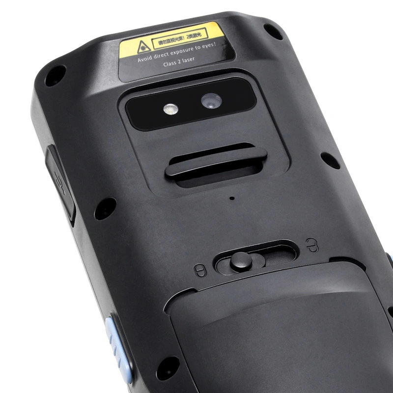 4G حزمة مقاومة للماء PDA Android 12 2D Barcode Scanner مع لوحة مفاتيح NFC و T9