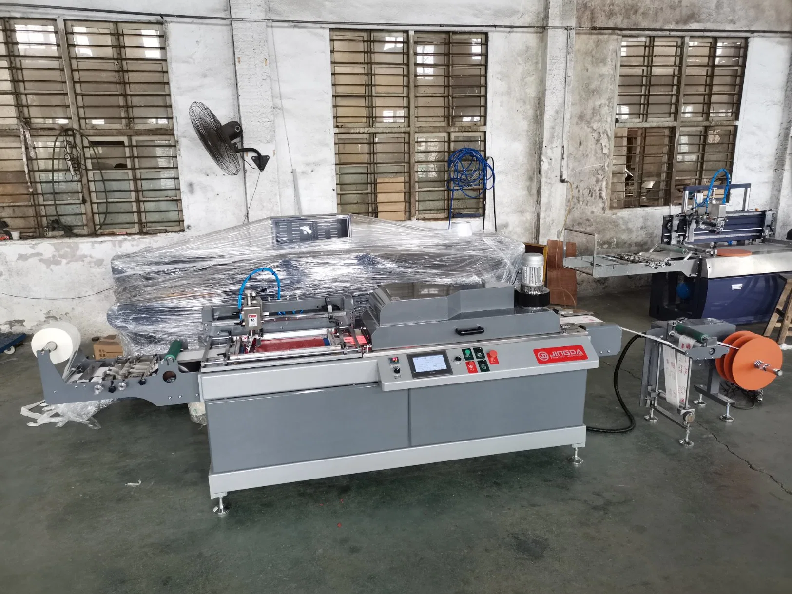 2 Colors Heat Transfer Film Printing Machine Price, Fabric Twill Tape Screen Printing Machine for Polyeater Satin Ribbon, Cotton Tape, Elastic Band and Lanyard