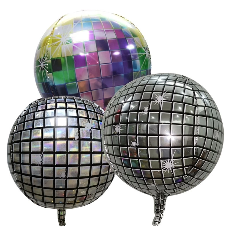 Nuevo globo decorativo de discoteca láser a color de 22 pulgadas