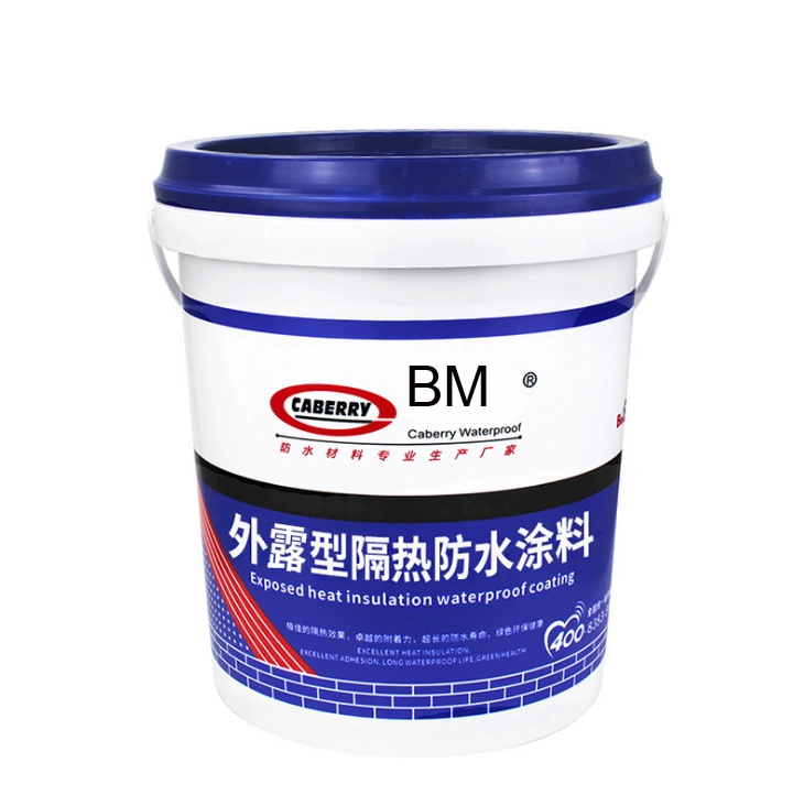 Bm Exposure Used Roof Waterproofing Spray Acrylic Silicone Rubber