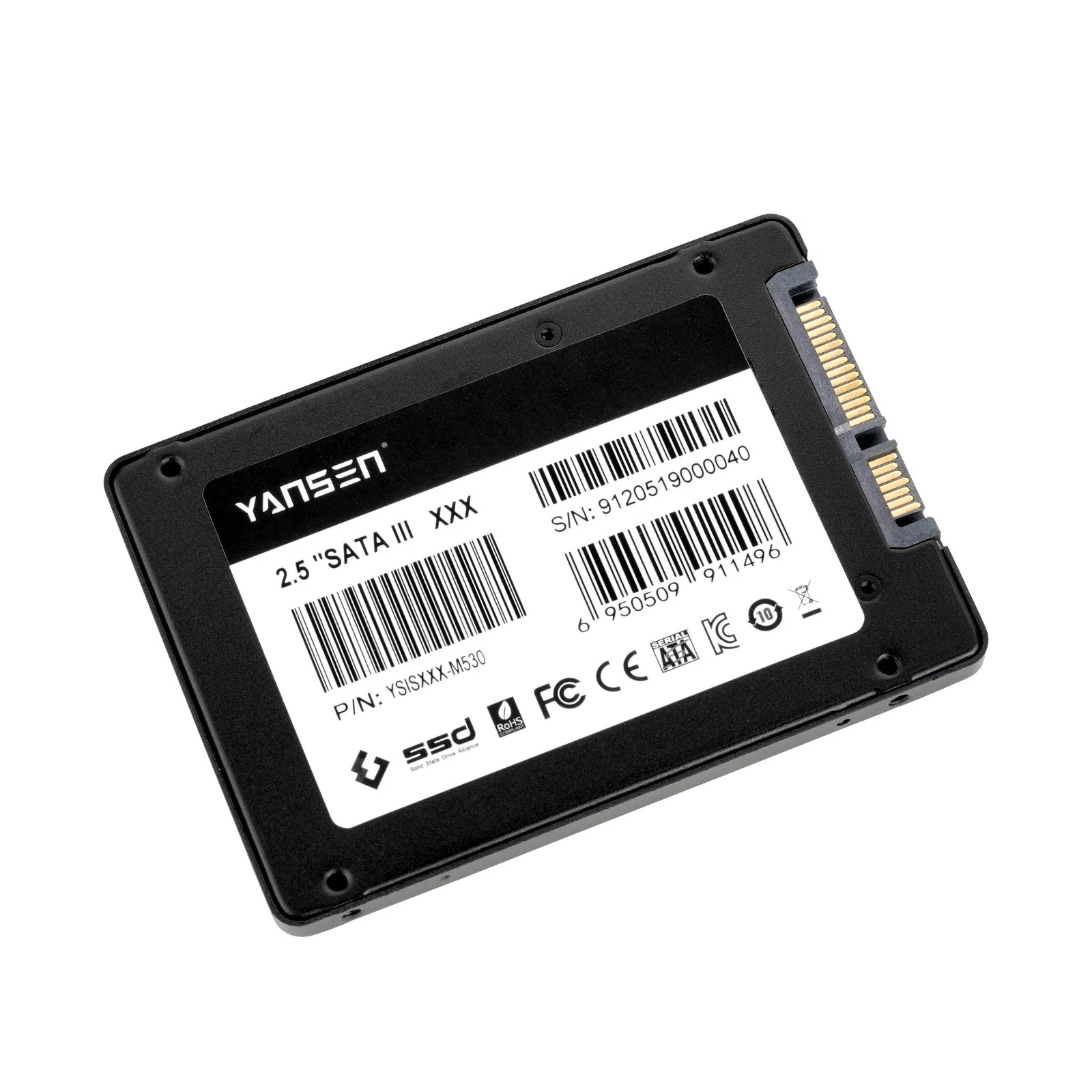 Yansen 64ГБ до 2 ТБ 3D Tlc электрическим током Resitance жесткие диски SSD для ПК и Iot