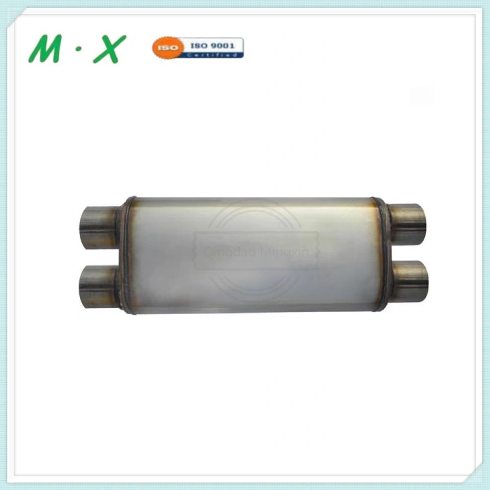 Ss409 High Quality Universal Exhaust Muffler Highflow Muffler Sports Exhaust