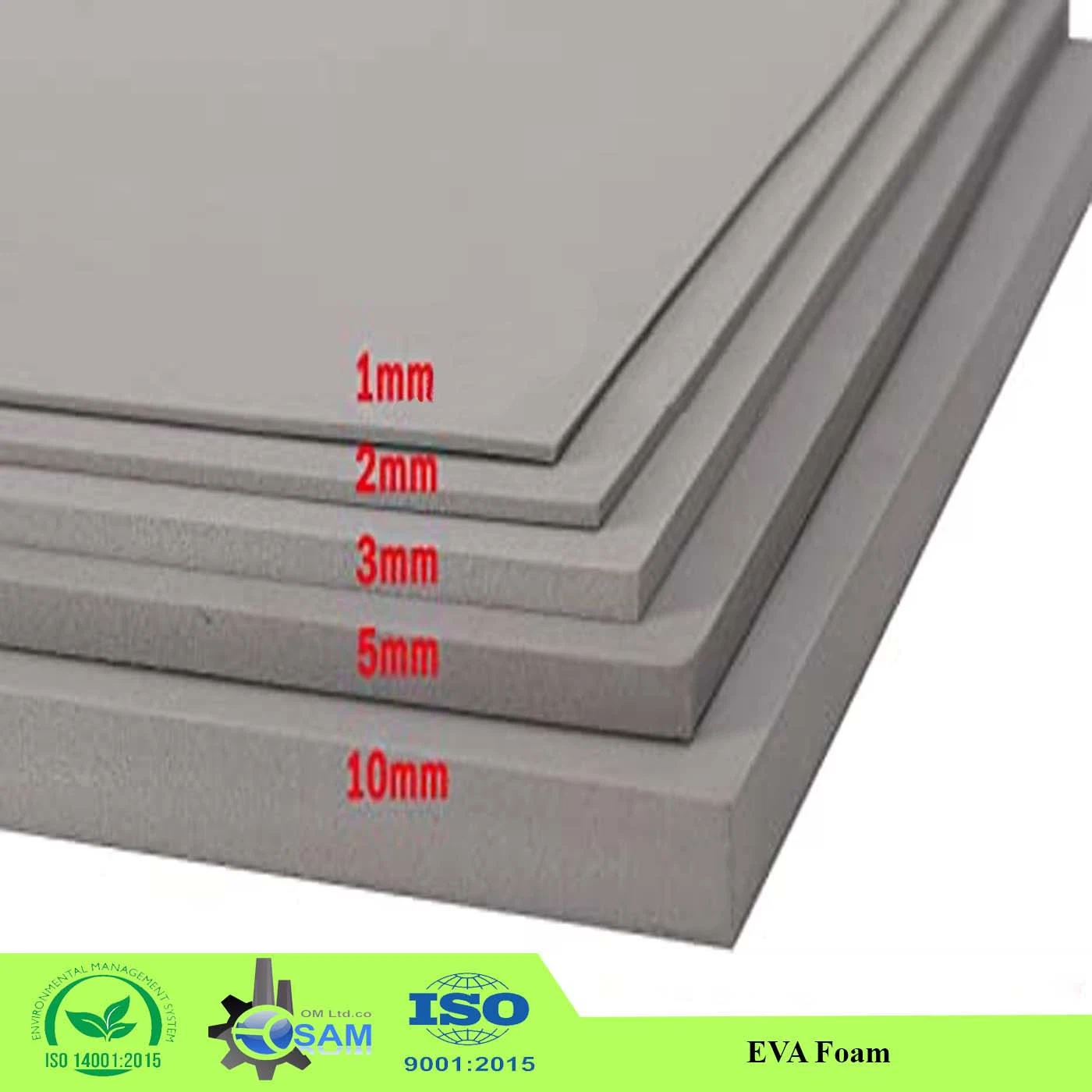 New Products on China Market Cheap Price Rubber Depron EVA Foam Sheet