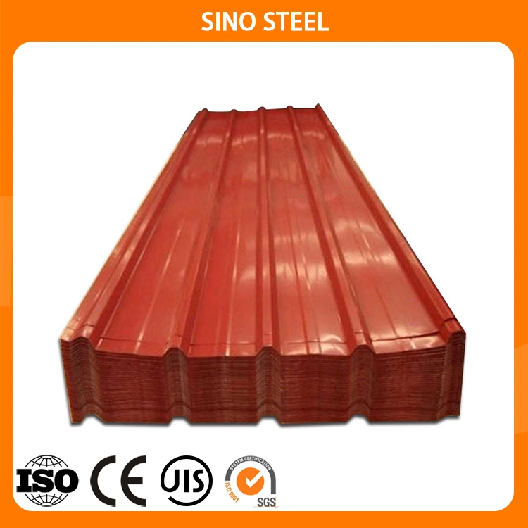 Best Price Building Material PPGI Sheet Color Coated Galvanized Steel Corrugated Roofing Sheet