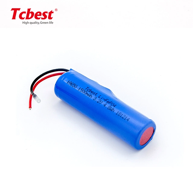Factory Direct 3.2V 3.7V 1500mAh 2200mAh 3000mAh Lithium Li-ion Li Ion LiFePO4 Rechargeable Ifr Icr 18650 Battery Cell with CE/MSDS/RoHS for Flash Light