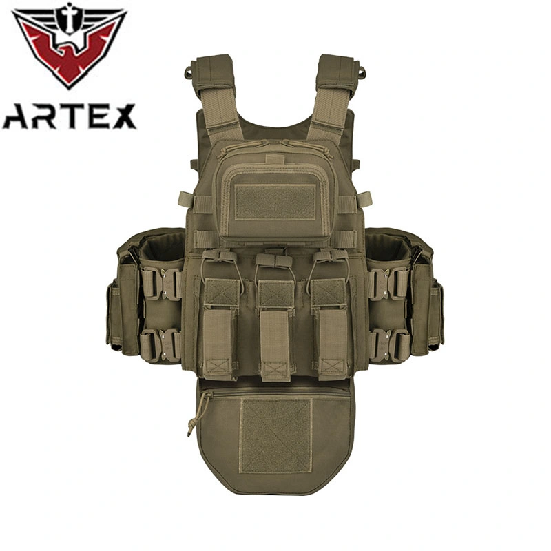 Multifunctional Full Protection Tactical Vest Molle Metal Snake Buckle Quick Break Outdoor Camouflage Tactical Vest