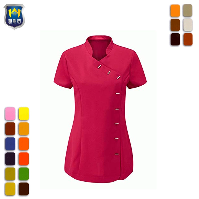 SPA Nail Salon Therapist Massaging Tunic Uniform Work Wear Cloths