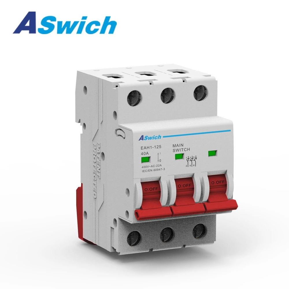 AC 2p/3p/4p 100A 125A 500V Isolator Isolating Switch Electric Low Voltage 100 AMP AC Isolation 3 Phase Switch