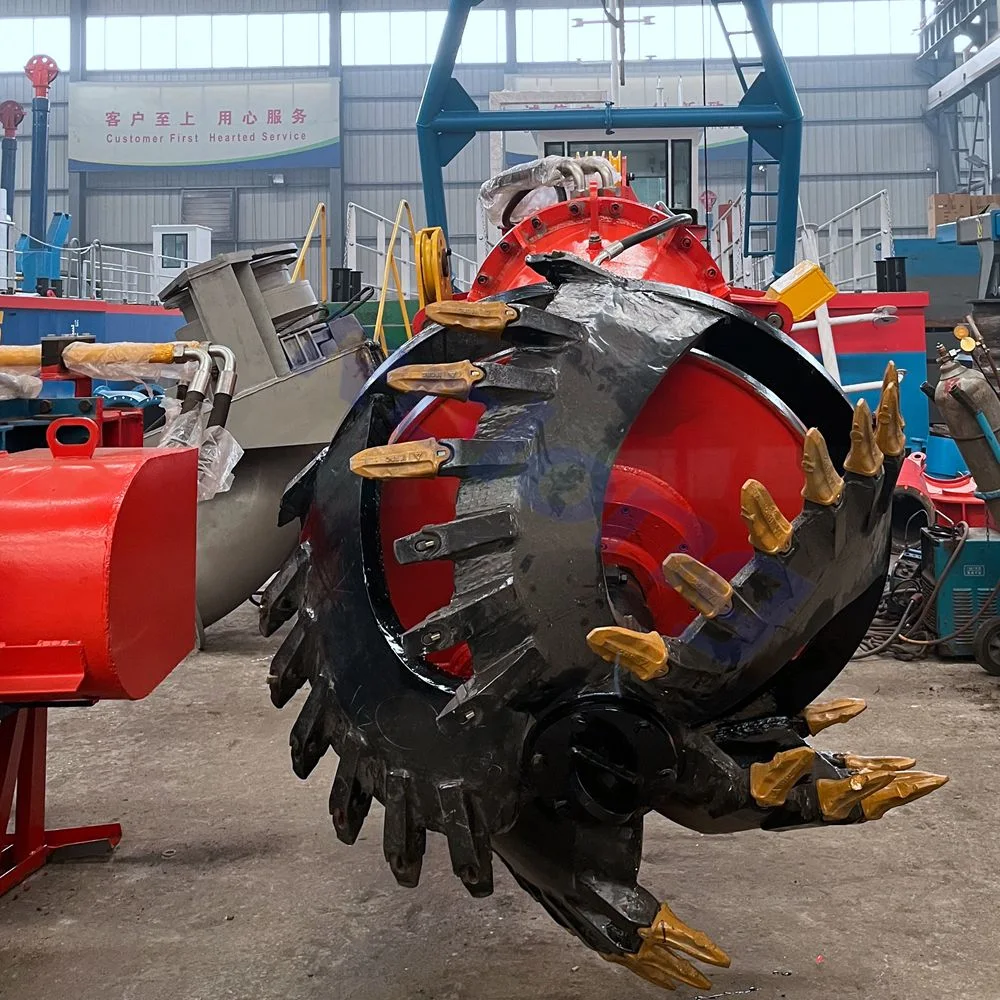 River Sand Dredging Cutter Suction Dredger Sand Dredging Machine Julong Dredger