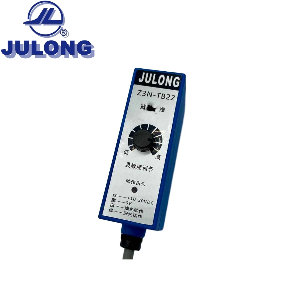 Julong Digitaler photoelektrischer Farbmarkierungssensor Z3N-T22