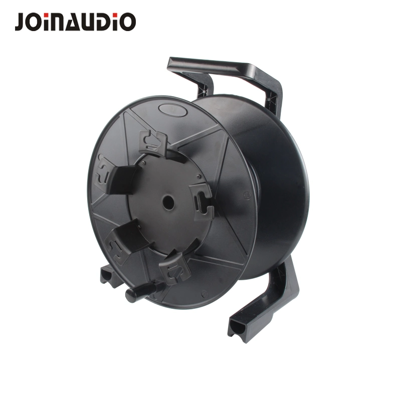 Heavy Duty PC Retractable Fiber Cable Reel CAT6 XLR Audio Cable 80m