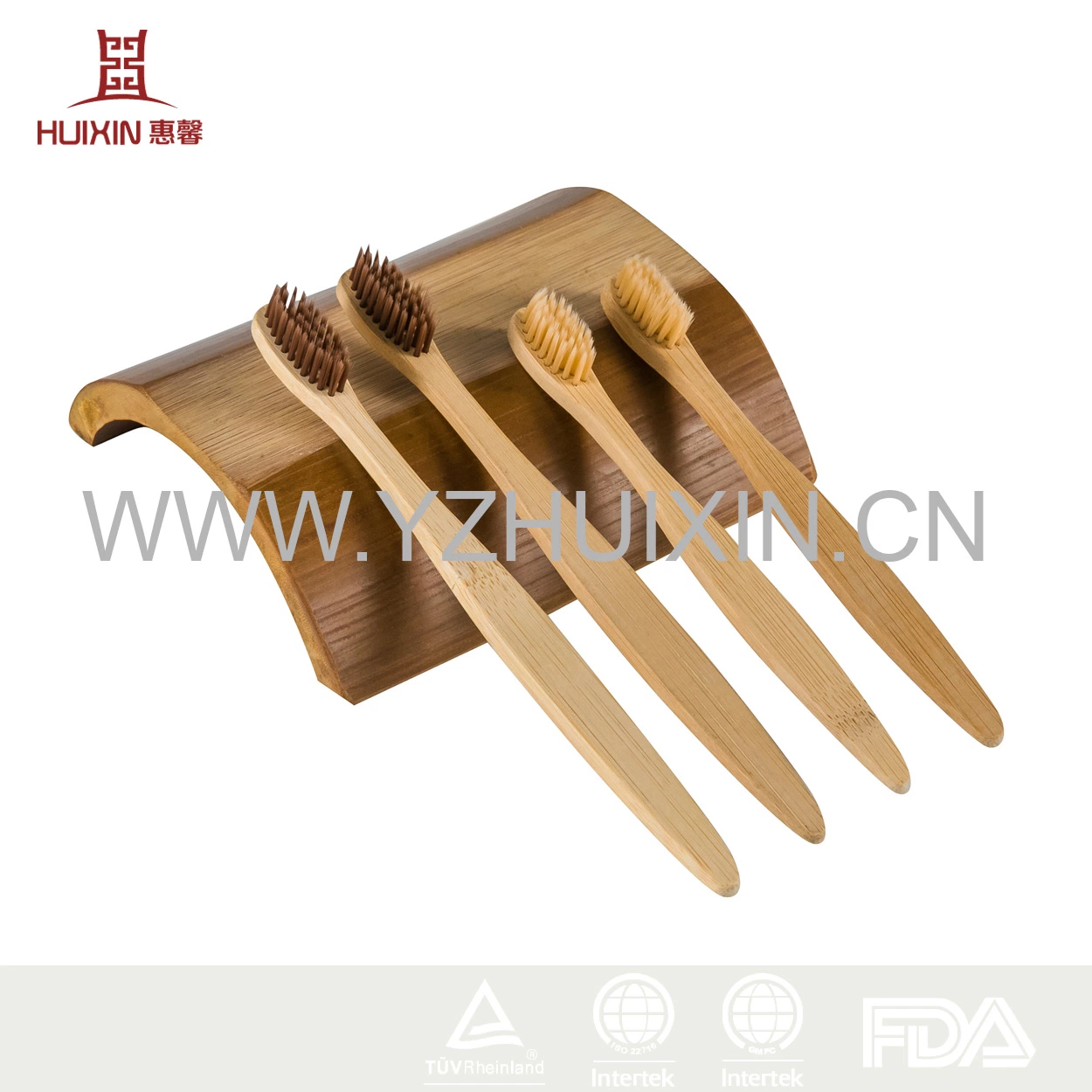 فرشاة أسنان Eco Bamboo للفندق والمنزل والسفر