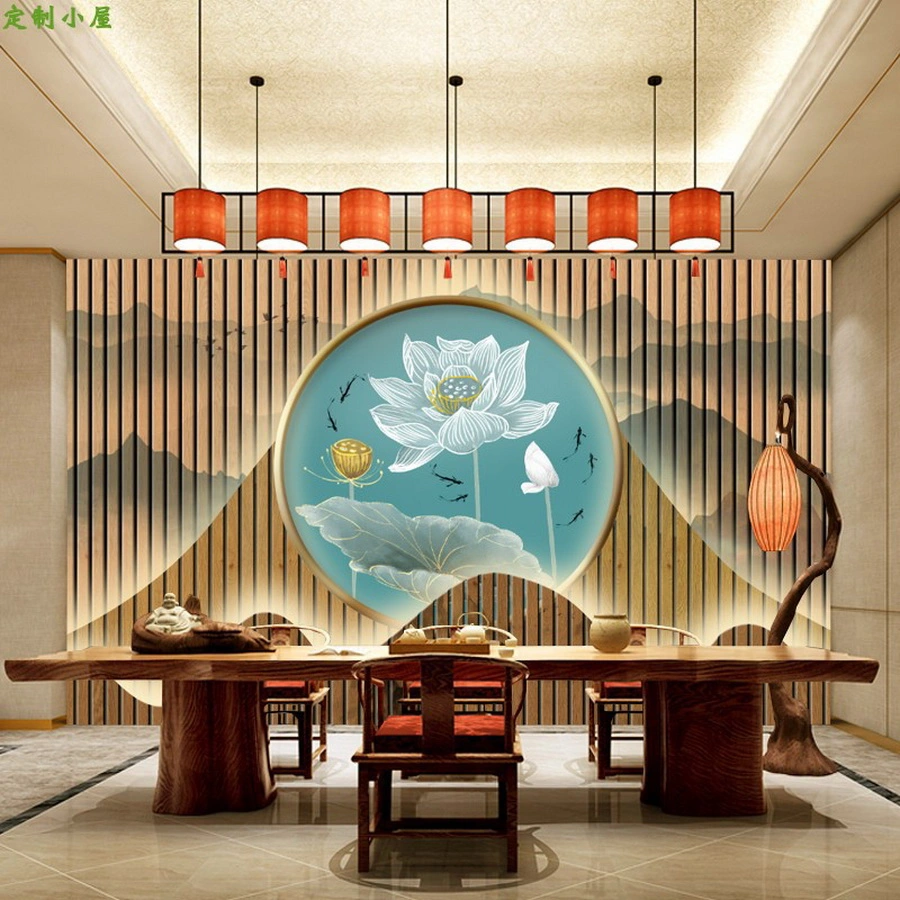 Decorative 3D PVC Wall Panel for Sofa Background and Advertising