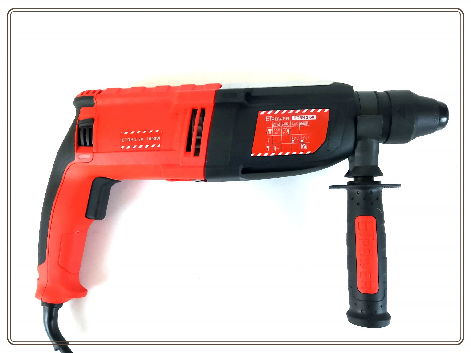 Etpower 1000W 28mm Electric Rotary Hammer Drill Construction Tool