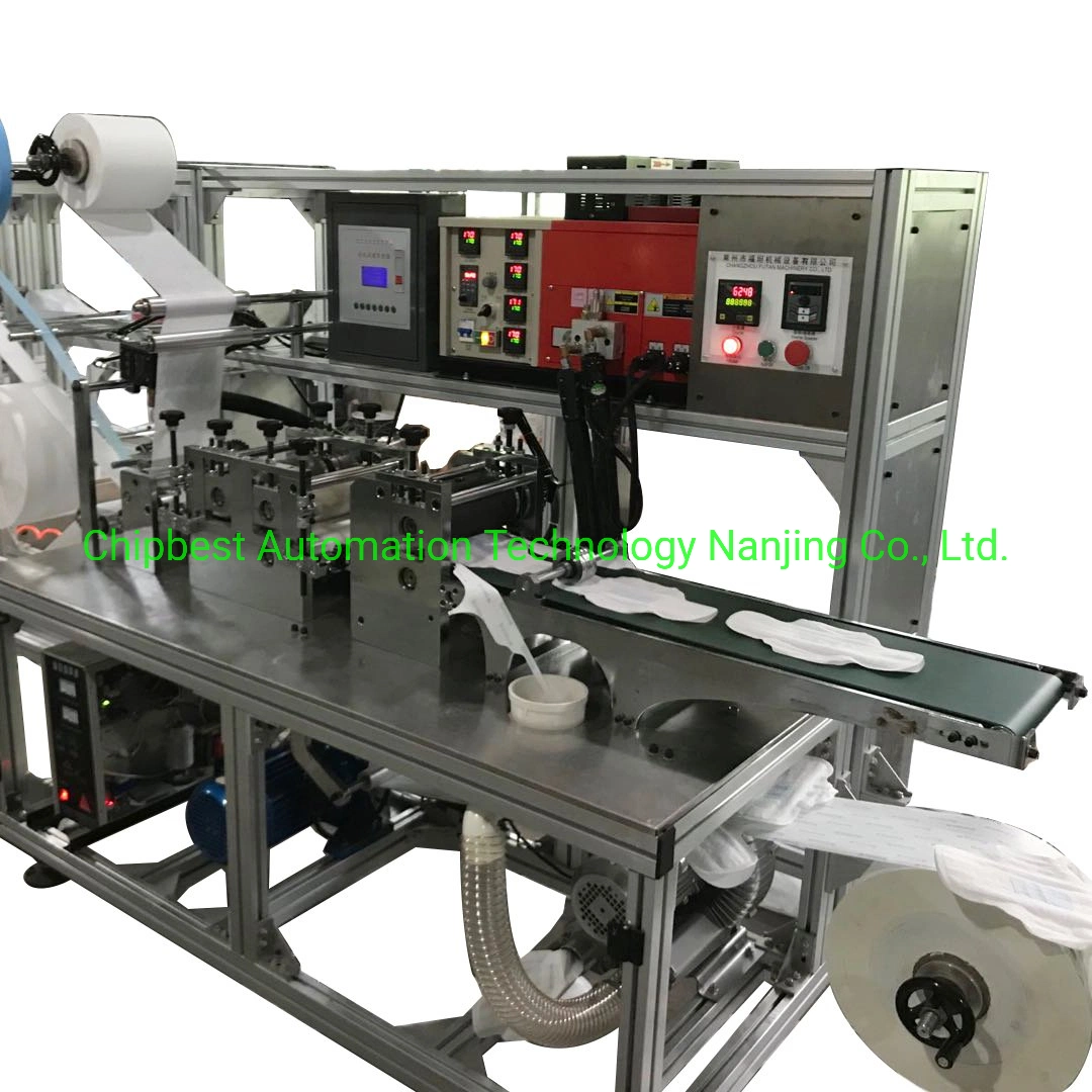 Full Automatic High Efficient Pad Production Machine Women Sanitary Napkin Making Machine