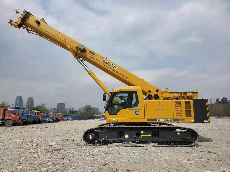 Brand New 25ton Hydraulic Crawler Crane Xgc25t with High quality/High cost performance  Boom System