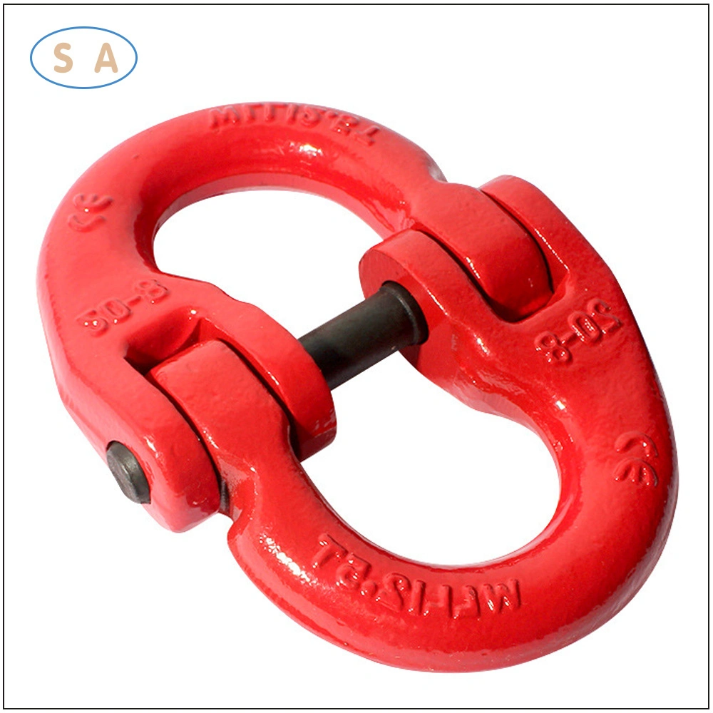 Forging G80 Connecting Link Anchor Lifting Chain Double-Ring Connecting Link