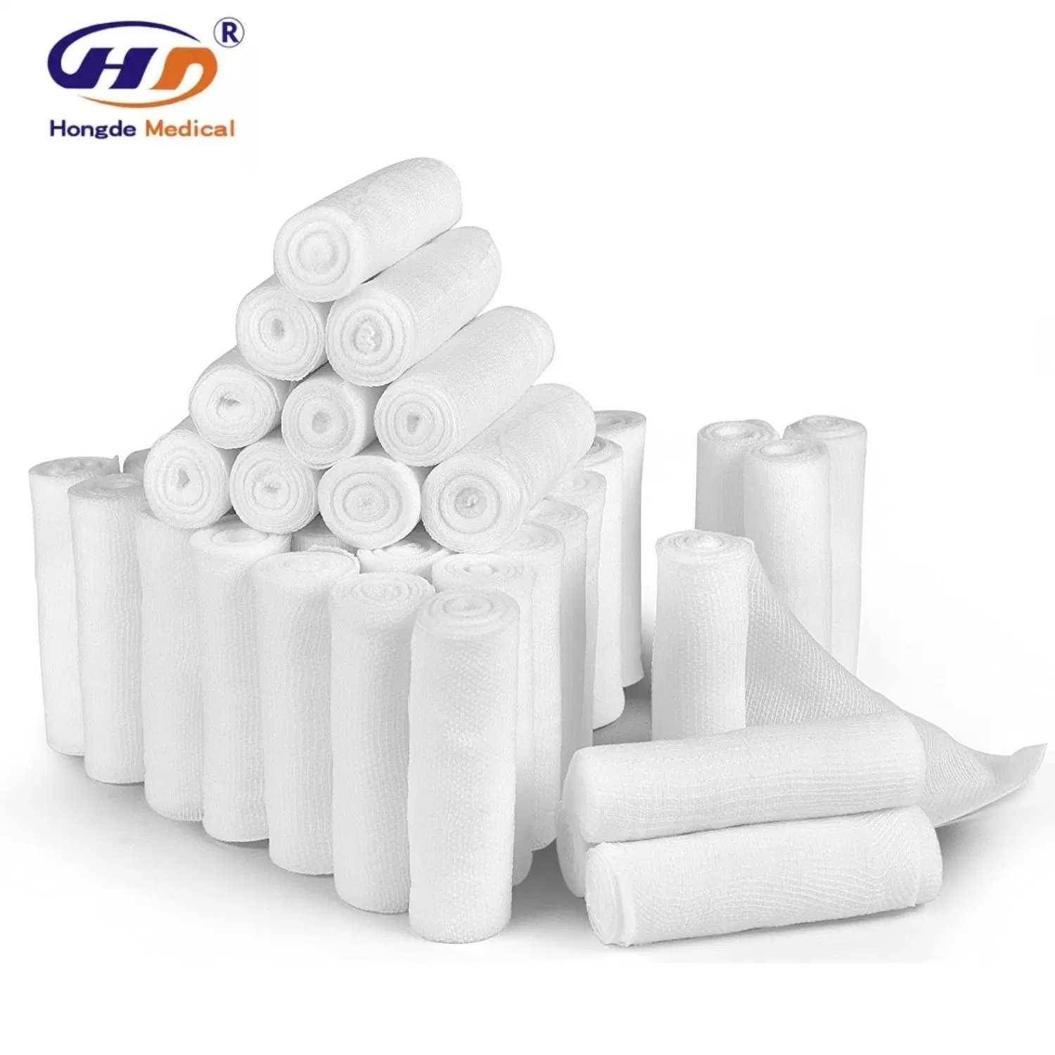 PBT First Aid Bandage High Quality Thick Sterile PBT Gauze Cohesive Elastic Bandage OEM