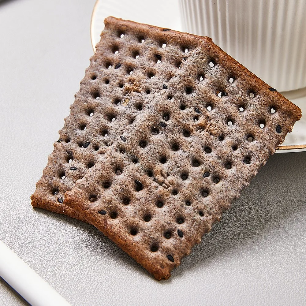 Mayorista Saludable Snack Sésamo semilla Cracker Galletas crujientes