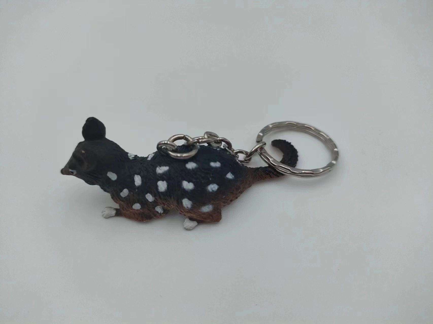 Quoll Keychain Small Mouse Plastic Delicacy Figure Keychain Toy