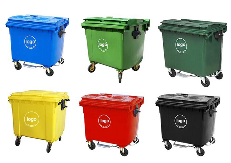 1100L Plastic Bins Containers Wastebins