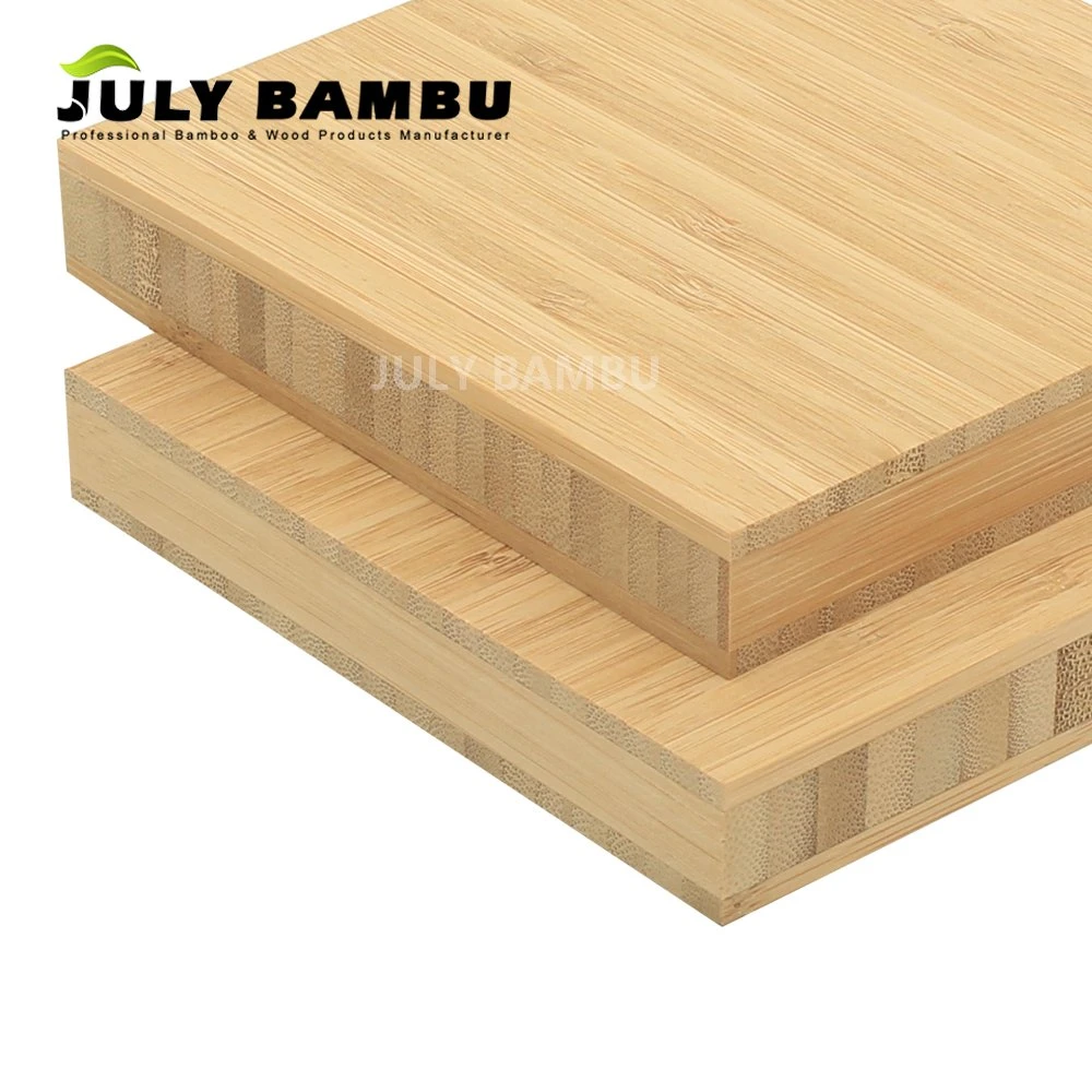 4FT X 8FT X 15mm/19mm Bamboo Furniture Panel for 100% Solid Bamboo Desk Top