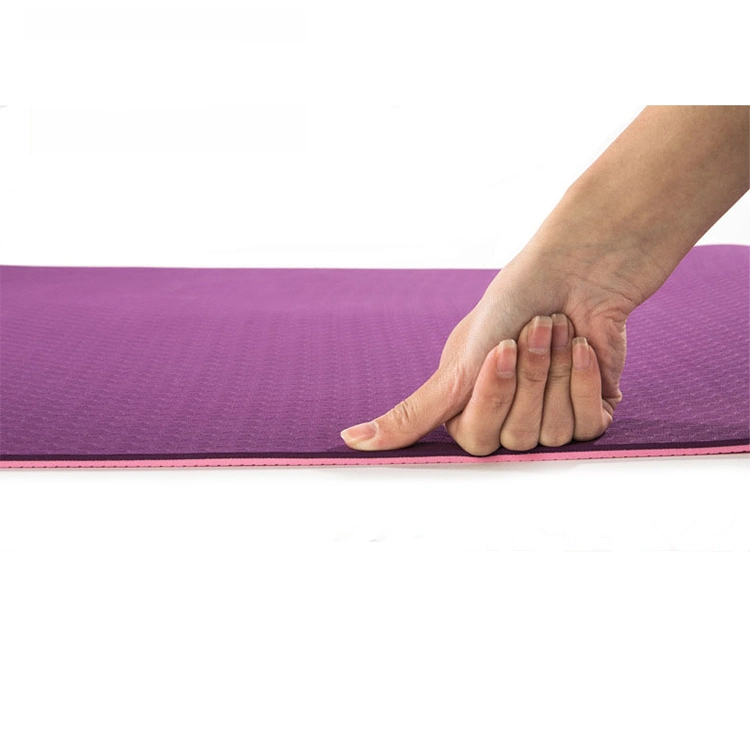 Eco-Friendly Odorless Yoga Mat Folding Non-Slip TPE Yoga Mat